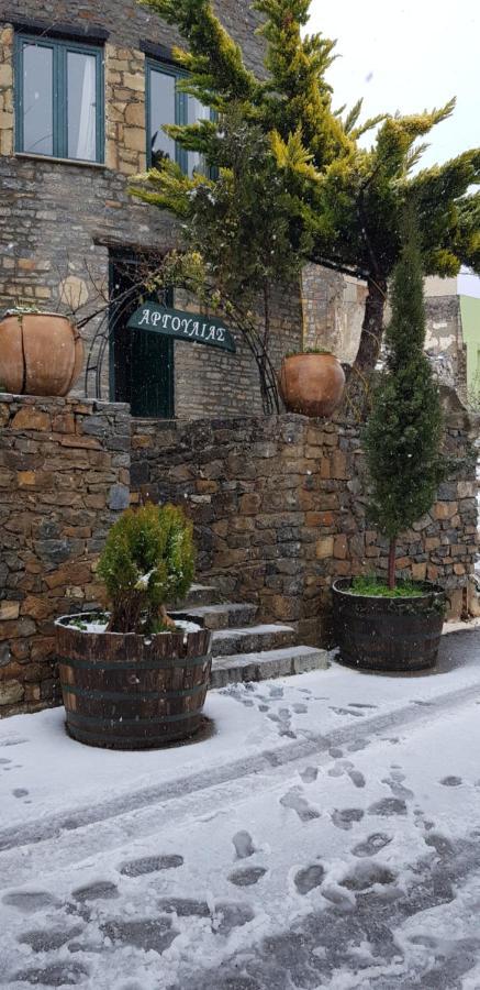 Αργουλιάς Aparthotel Tzermiádon Exteriör bild