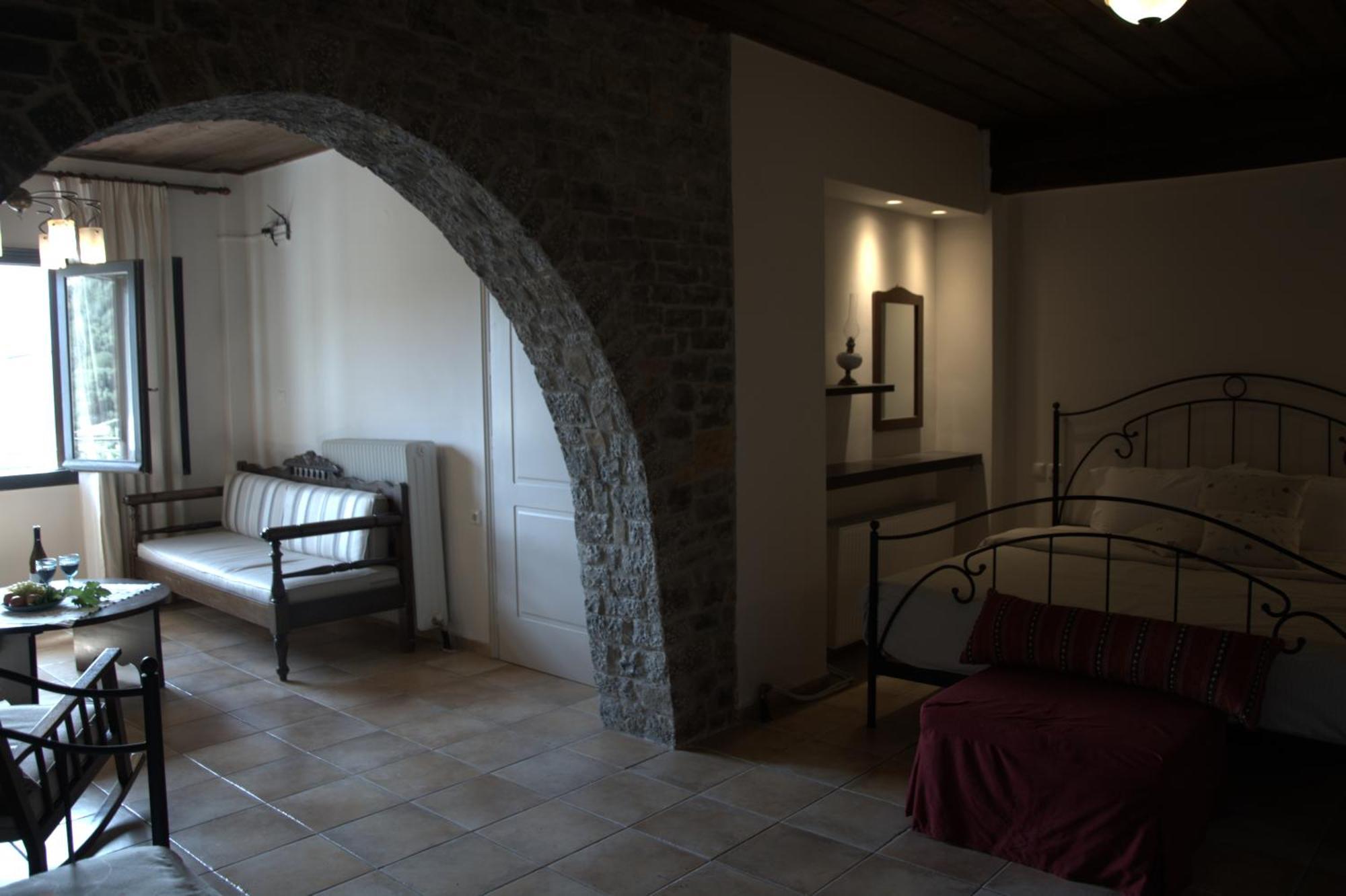 Αργουλιάς Aparthotel Tzermiádon Exteriör bild
